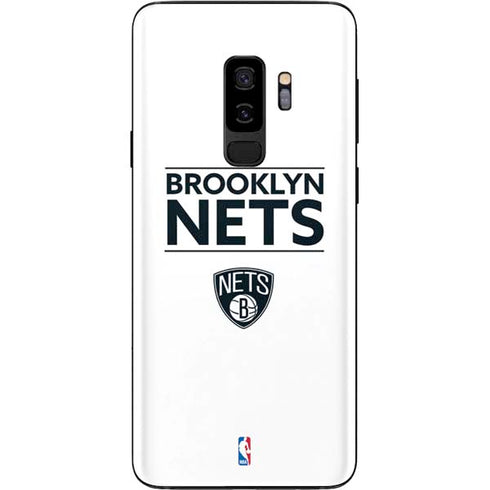 NBA Brooklyn Nets Standard - White Galaxy S9 Plus Skin