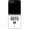 NBA Brooklyn Nets Standard - White Galaxy Z Flip6 Skin