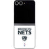 NBA Brooklyn Nets Standard - White Galaxy Z Flip6 Skin