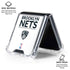 NBA Brooklyn Nets Standard - White Galaxy Z Flip6 Clear Case