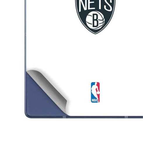 NBA Brooklyn Nets Standard - White Galaxy Z Fold6 Skin
