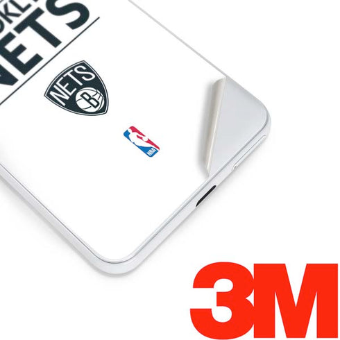 NBA Brooklyn Nets Standard - White Google Pixel 3 Skin