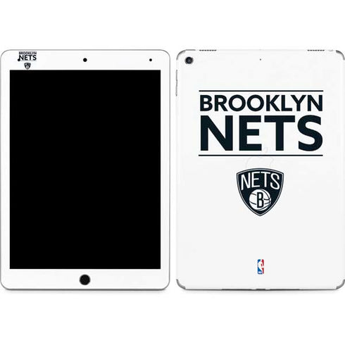 NBA Brooklyn Nets Standard - White iPad Skins
