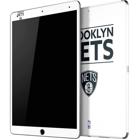 NBA Brooklyn Nets Standard - White iPad Skins