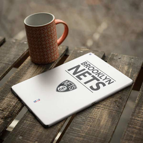 NBA Brooklyn Nets Standard - White iPad Skins