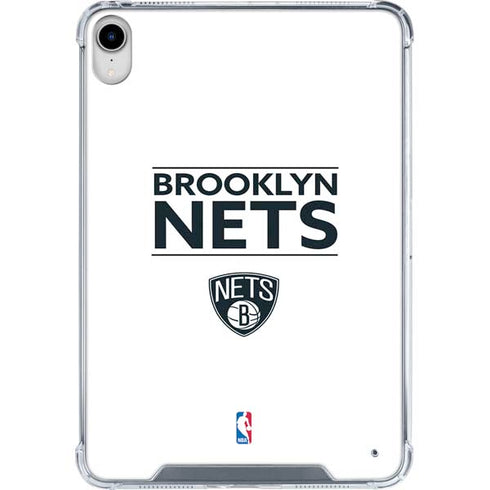NBA Brooklyn Nets Standard - White iPad 11th Gen (2025) Clear Case