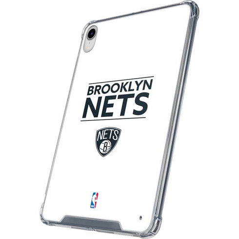 NBA Brooklyn Nets Standard - White iPad 11th Gen (2025) Clear Case