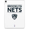 NBA Brooklyn Nets Standard - White Apple iPad Pro Skin