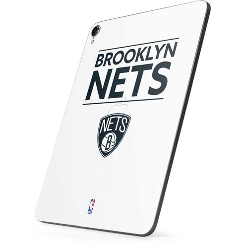 NBA Brooklyn Nets Standard - White Apple iPad Pro Skin