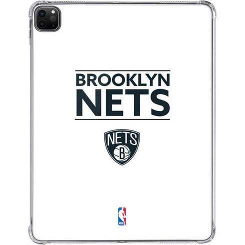 NBA Brooklyn Nets Standard - White iPad Pro 11in (2024) Clear Case