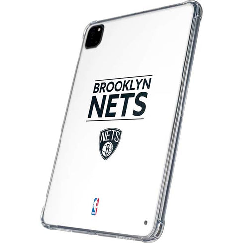 NBA Brooklyn Nets Standard - White iPad Pro 11in (2024) Clear Case
