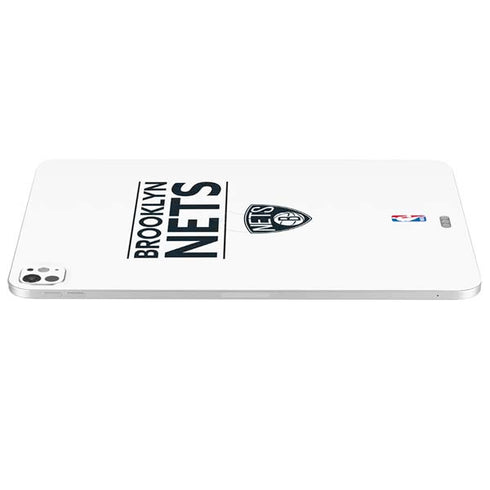 NBA Brooklyn Nets Standard - White iPad Pro 13in M4 (2024) Skin
