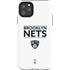 NBA Brooklyn Nets Standard - White iPhone Cases