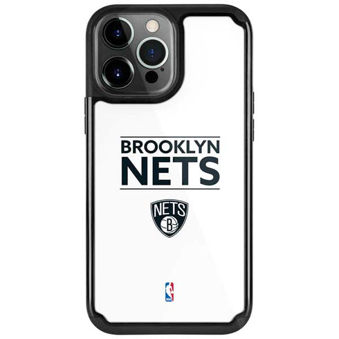 NBA Brooklyn Nets Standard - White iPhone Cases