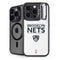 NBA Brooklyn Nets Standard - White iPhone 13 Pro Kickstand Case