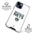 NBA Brooklyn Nets Standard - White iPhone 15 Clear Case