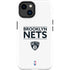 NBA Brooklyn Nets Standard - White iPhone 15 Impact Case