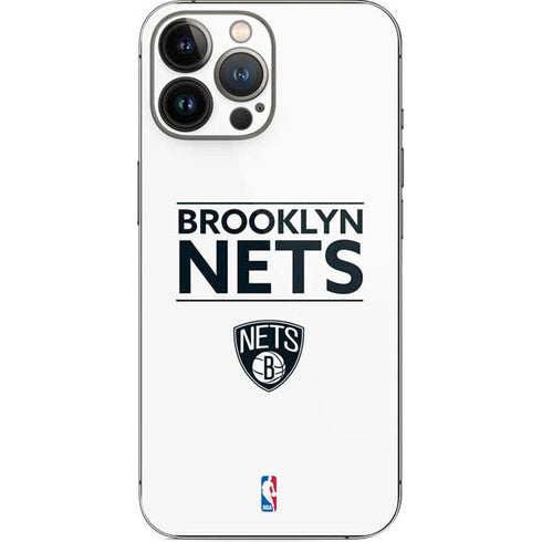 NBA Brooklyn Nets Standard - White iPhone 15 Pro Max Skin