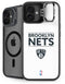 NBA Brooklyn Nets Standard - White iPhone 16 Kickstand Case