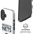 NBA Brooklyn Nets Standard - White iPhone 16 Magsafe Impact Case