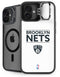 NBA Brooklyn Nets Standard - White iPhone 16 Plus Kickstand Case
