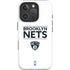 NBA Brooklyn Nets Standard - White iPhone 16 Pro Magsafe Impact Case