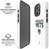 NBA Brooklyn Nets Standard - White iPhone 16 Pro Max Magsafe Impact Case