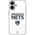 NBA Brooklyn Nets Standard - White iPhone 16 Skin