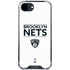 NBA Brooklyn Nets Standard - White iPhone 16e Clear Case