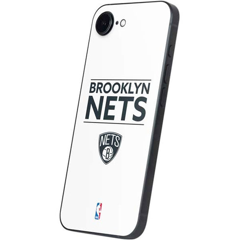 NBA Brooklyn Nets Standard - White iPhone 16e Skin