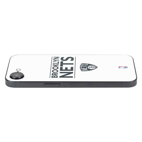 NBA Brooklyn Nets Standard - White iPhone 16e Skin