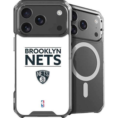 NBA Brooklyn Nets Standard - White iPhone 18 Pro MagSafe Case