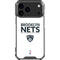 NBA Brooklyn Nets Standard - White iPhone 18 Pro Max Clear Case