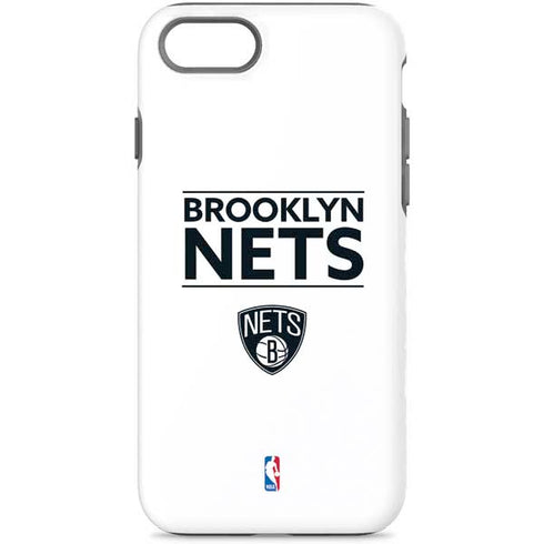 NBA Brooklyn Nets Standard - White iPhone Cases