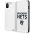 NBA Brooklyn Nets Standard - White iPhone 8 Folio Case