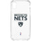 NBA Brooklyn Nets Standard - White iPhone XS Clear Case