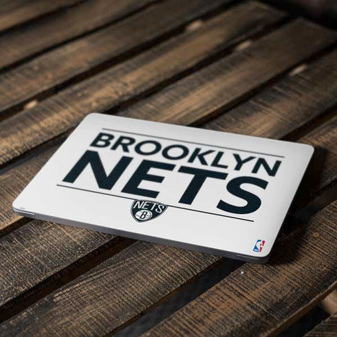 NBA Brooklyn Nets Standard - White Apple MacBook Air Skin