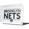 NBA Brooklyn Nets Standard - White MacBook Pro 14in (2021-24) Case plus Skin