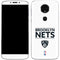 NBA Brooklyn Nets Standard - White Moto E5 Plus Skin