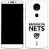 NBA Brooklyn Nets Standard - White Moto E5 Plus Skin