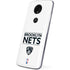 NBA Brooklyn Nets Standard - White Moto E5 Plus Skin