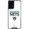 NBA Brooklyn Nets Standard - White Moto G Power 5G (2024) Clear Case