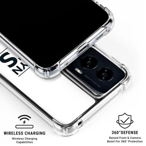 NBA Brooklyn Nets Standard - White Moto G Power 5G (2024) Clear Case