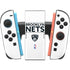 NBA Brooklyn Nets Standard - White Nintendo Switch 2 (2025) Joy-Con Controller Skin