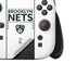 NBA Brooklyn Nets Standard - White Nintendo Switch 2 (2025) Joy-Con Controller Skin