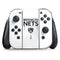 NBA Brooklyn Nets Standard - White Nintendo Switch (2017-2021) Joy-Con Controller Skin