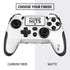 NBA Brooklyn Nets Standard - White PlayStation Scuf Vantage 2 Controller Skin