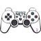 NBA Brooklyn Nets Standard - White PS3 Dual Shock wireless controller Skin