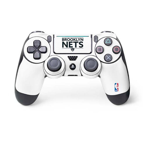 NBA Brooklyn Nets Standard - White PS4 Pro/Slim Controller Skin