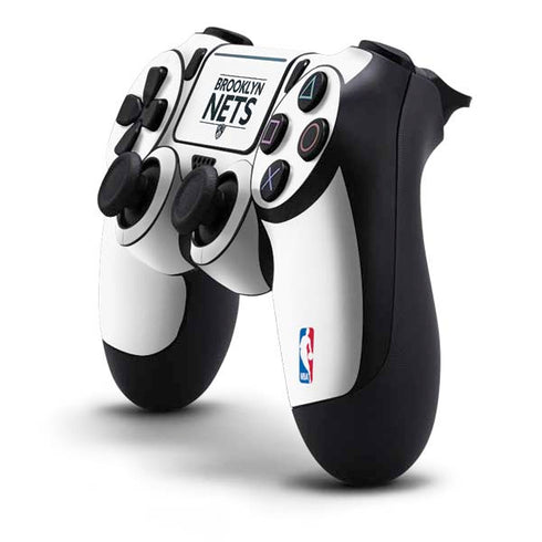 NBA Brooklyn Nets Standard - White PS4 Pro/Slim Controller Skin